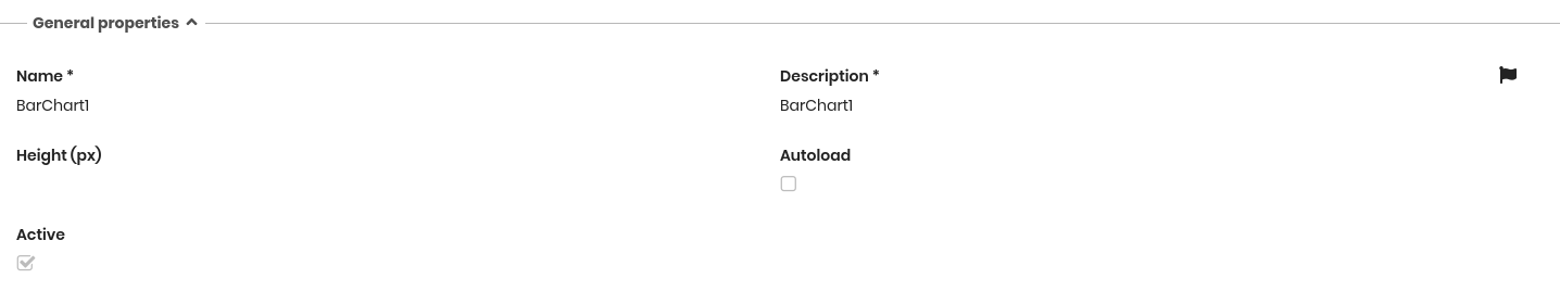 Bar Chart Configuration