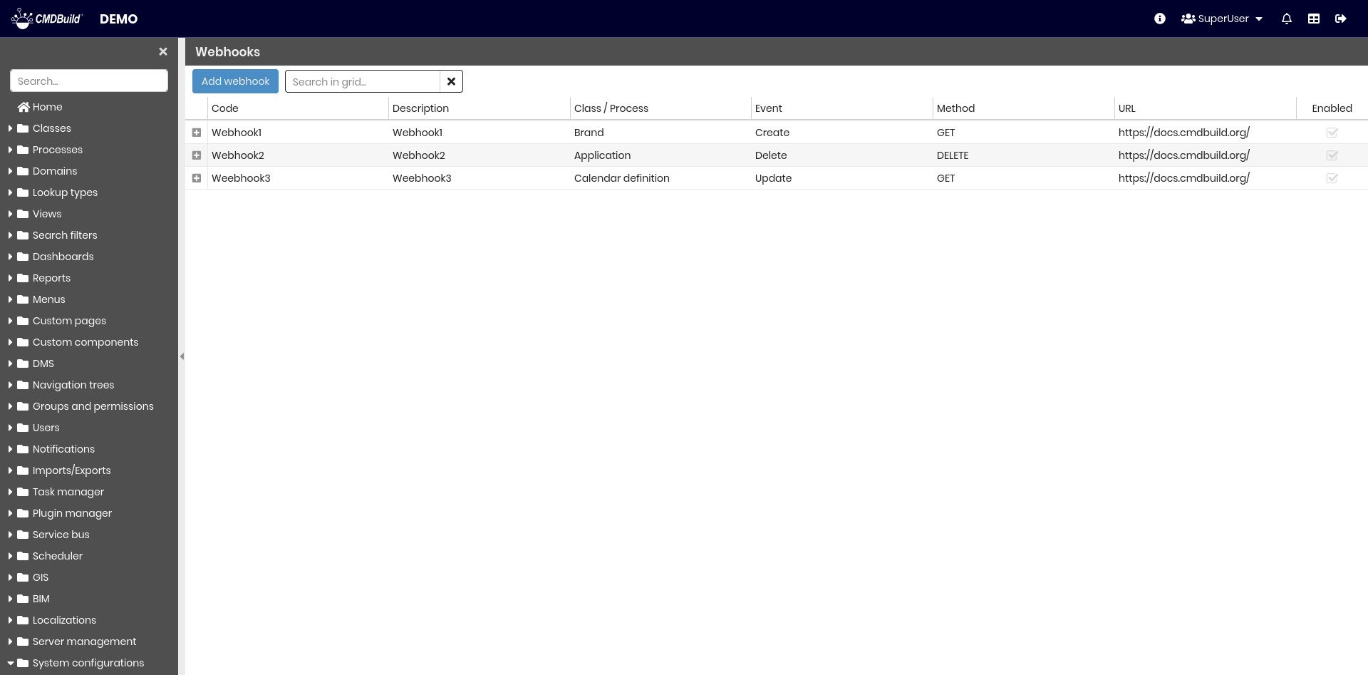 Webhook